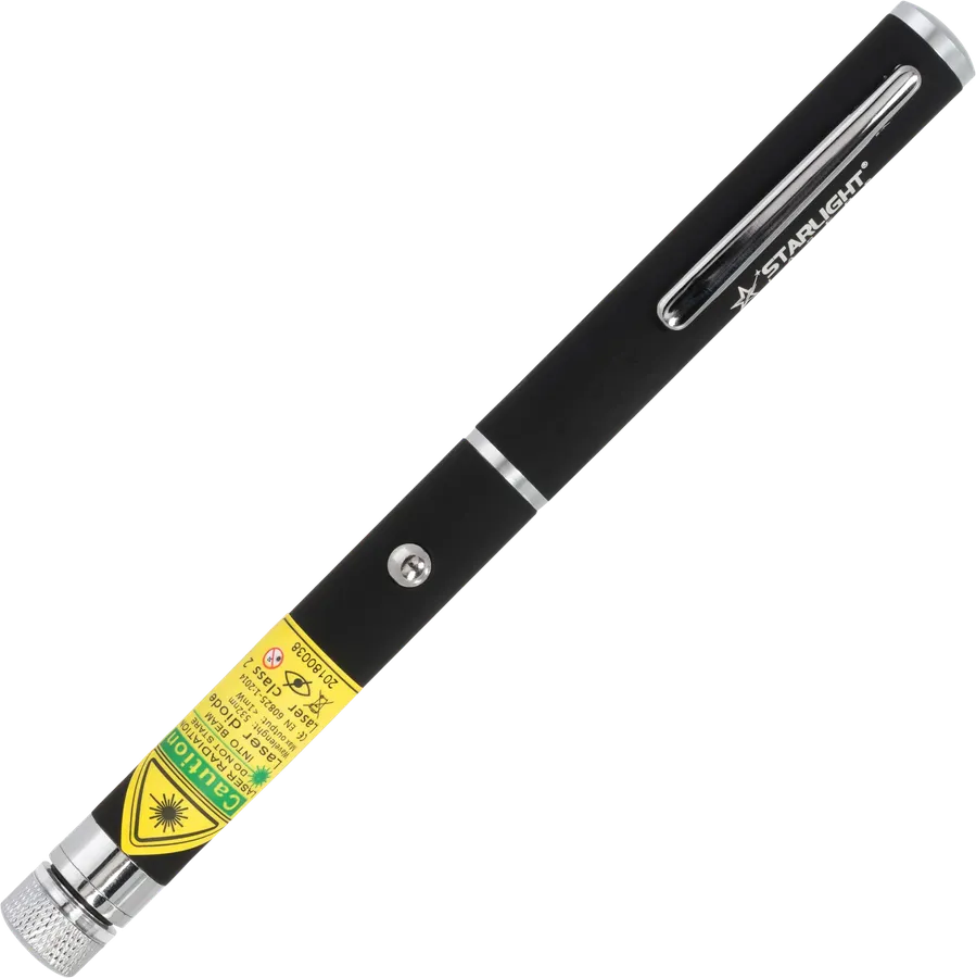 X2 groene laserpen met patroondop voor figuren en een groene stip