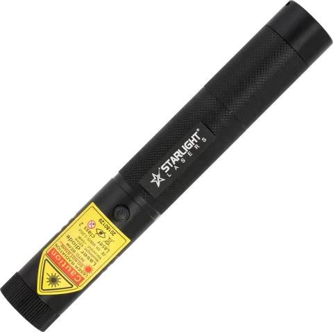 Oplaadbare rode laserpen R1 Pro in aluminium met veiligheidssleutels