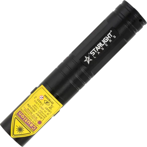 Compacte violette laserpen V2 Pro van 405 nm in aluminium